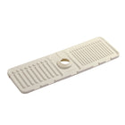 Faucet Draining Pad Narrow Sink Splash Guard Mat for Washbasin Water Catcher