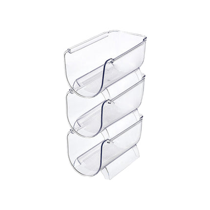 Water Cup Storage Rack Multi Layer Transparent Clear Space Saving Durable
