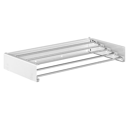 Foldable Wall Hanging Clothes Drying Rack Invisible Balcony Towel Laundry Rack