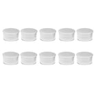 Rotary Cover Transparent Bare Stone Box Jewel Ring Face Diamond Storage Case