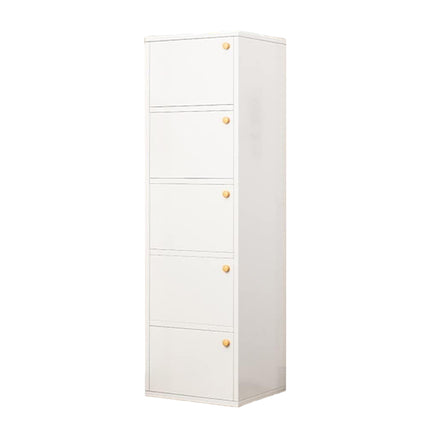 Entryway Narrow Shoe Cabinet Space Saving Hallway Organizer For Front Door