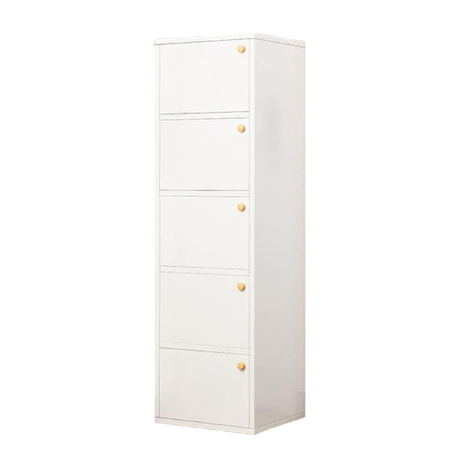 Entryway Narrow Shoe Cabinet Space Saving Hallway Organizer For Front Door