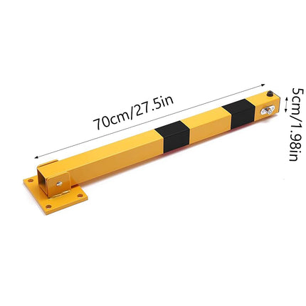 Foldable Residential Driveway Parking Post Lock Galvanised
