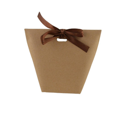 50PCS Kraft Paper Bag Party Candy Treat Storage Bag Recyclable Gift Shopping Bag