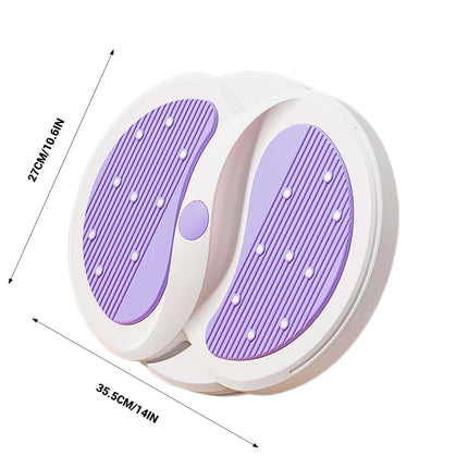 Exercise Waist Twisting Disc Non Slip Rubber Pad Fitness Equipment for Home Gym