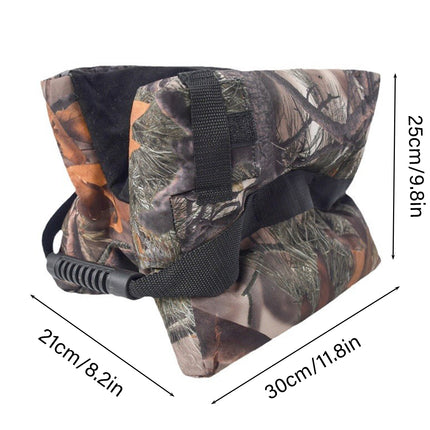 Shooting Sandbag Support Bag Outdoor Hunting Gun Rest Stand Leaf Camouflage
