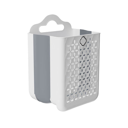 Wall Mounted Foldable Laundry Basket for Bedroom Laundry Room Space Saving