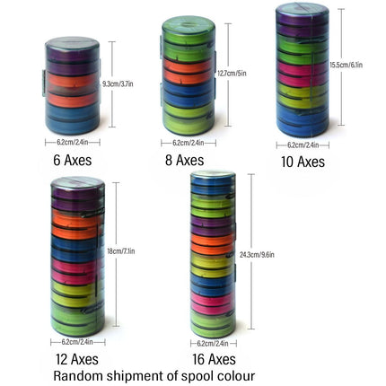 Multi Functional Fishing Line Storage Box Main Shaft Cable Organizer Tackle Case