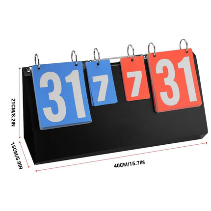 Multi-Function Foldable Detachable Scoreboard for Sports Games Training Matches