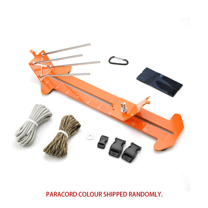 Adjustable Metal Paracord Bracelet Making Jig Braiding Tool DIY Craft Fixture