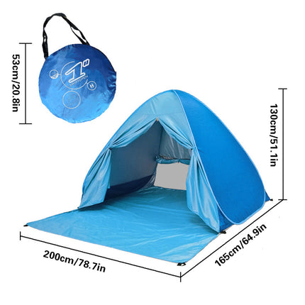 Pop Up Beach Tent Outdoor Shade Shelter Portable Camping Picnic Windproof