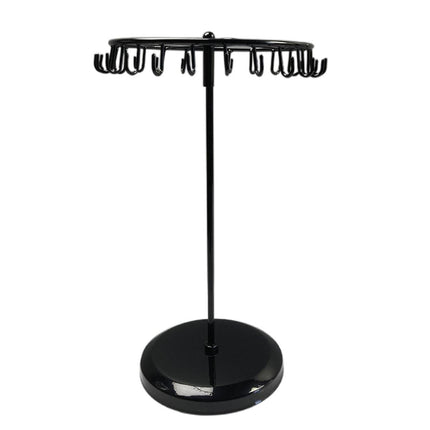 Iron Jewellery Rack Rotating Necklace Display Stand Jewellery Organiser Storage