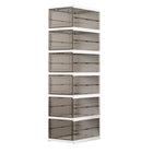 Home Foldable Shoe Box Dustproof Storage Thickened Movable Transparent Cabinet