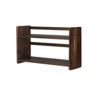 Solid Wood Movable Bookend Storage Decoration For Home Office Desk Shelf Durable