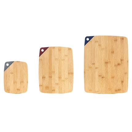 3PCS Bamboo Cutting Board Set Kitchen Chopping Boards Modern Household Cooking