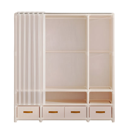 Multi-Function Clothes Storage Rack for Home Bedroom Space Saving Durable