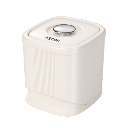 Rotating Rice Bucket Durable Large Capacity for Kitchen Grain Flour Rice Use