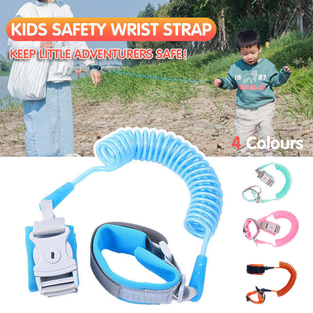 Adjustable Wrist Link Strap with Soft Cuff Anti-Loss Hand Band for Daily Walking Use