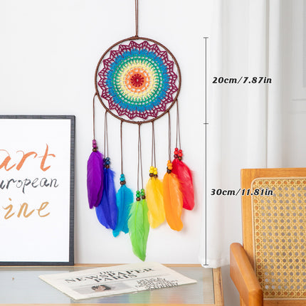 Creative Unicorn Dream Catcher Wall Hanging Decoration Craft Wall Art Decor