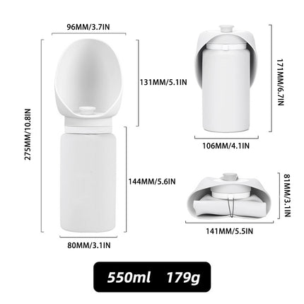 Dog Water Drinking Device for Walk Basic Portable Foldable Outdoor Travel Cup