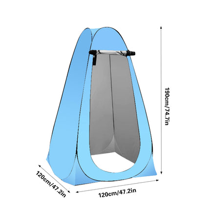 Outdoor Pop Up Changing Tent Shower Shelter Camping Beach 120 x 120 x 190cm