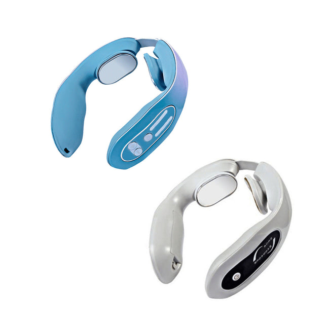 Portable Neck and Shoulder Massager with Heat and Pulse Function