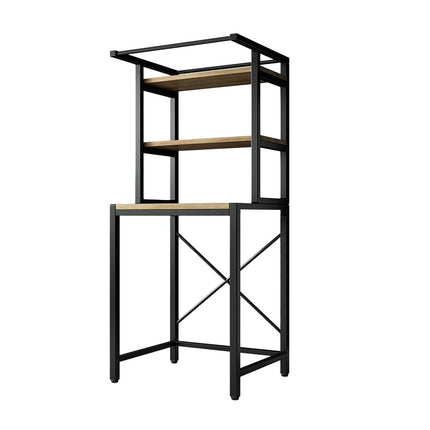 Over Washing Machine 3 Tier Storage Rack White or Black