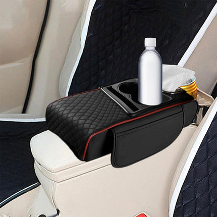 Car Armrest Pad Central Console Storage Box Lift Cushion Rest Support Organizer