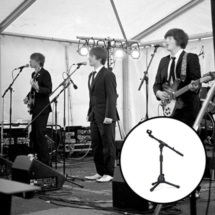 Pickup Microphone Stand Guitar Erhu Drum Band Child Mic Tripod Small Bracket