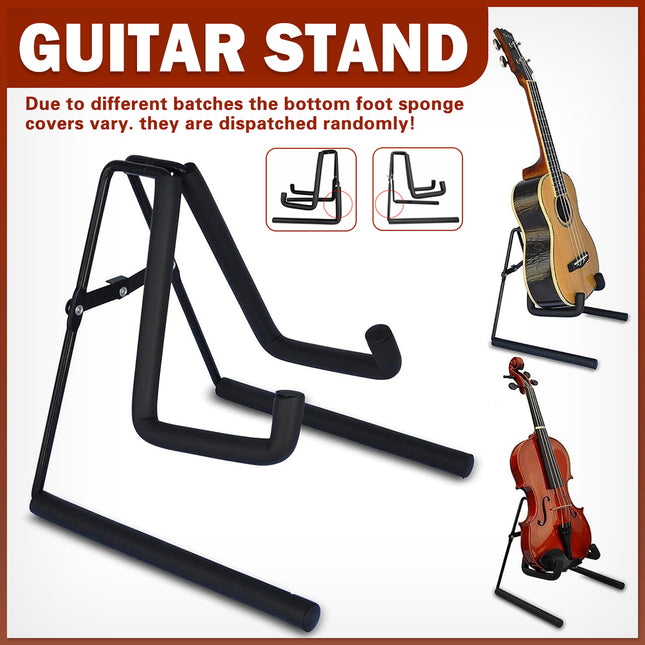 Violin Stand Small Guitar Stand Foldable Portable Adjustable Guitar Holder