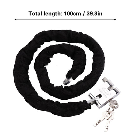 Heavy Duty Combination Padlock Chain High Security Anti Theft Lock For Gate Bike