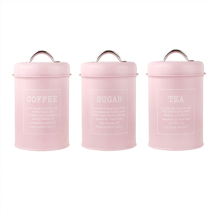 3 PCS Practical Airtight Jar for Milk Powder Coffee Tea Storage Moisture Proof