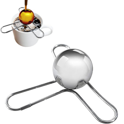 3/4 Forks Stainless Steel Ice Balls Reusable Spherical Whisky Chilling Stones