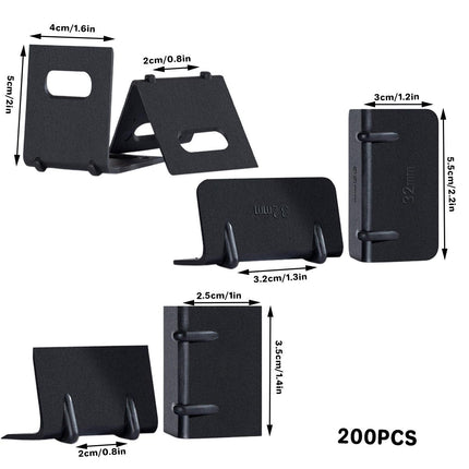 200PCS L Shaped Packing Buckle Right Angle Carton Furniture Corner Protector