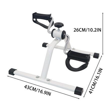 Mini Folding Exercise Bike Home Use Compact Fitness Equipment Foldable Trainer