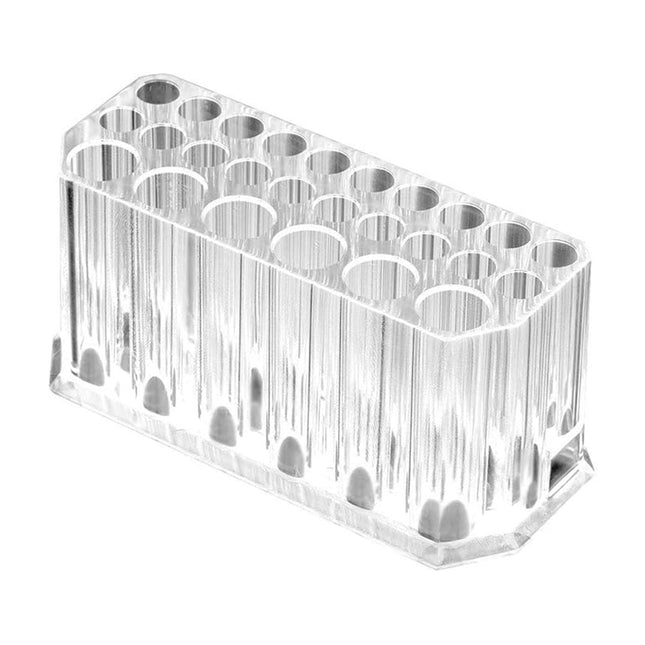 Makeup Brush Holder Cosmetic Organiser with 26 Slots Acrylic Pen Holder Durable
