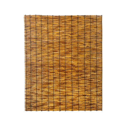 Natural Reed Bamboo Roll Up Blind Sun Shade Curtain Rustic Window Cover ForPatio