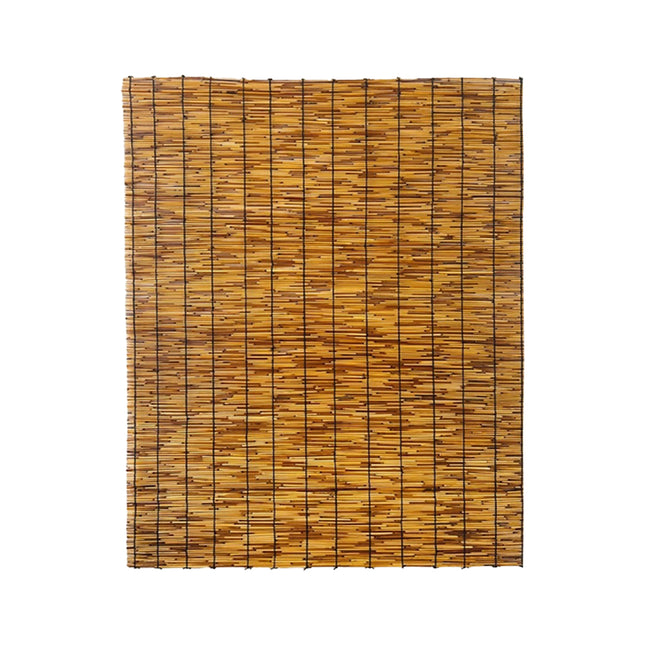 Natural Reed Bamboo Roll Up Blind Sun Shade Curtain Rustic Window Cover ForPatio