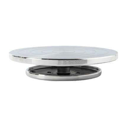 Ceramic Manual Turntable Aluminum Alloy Revolving Stand Double-Sided Usable
