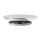 Ceramic Manual Turntable Aluminum Alloy Revolving Stand Double-Sided Usable