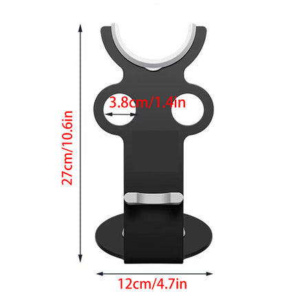 Freestanding Dyson Hair Dryer Holder Punch-Free Stand with Storage Slots