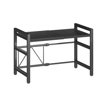 Retractable Home Double Layer Oven Rack Heat Resistant Durable Space Saving