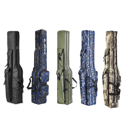 130cm Big Belly Fishing Tackle Bag Rod Storage Carry Case Outdoor Fishing Bag