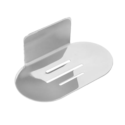 Stainless Steel Soap Dish Bathroom Soap Box Wall Mounted Rack Hanger for Shower