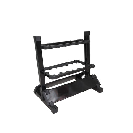 Aluminium Fishing Rod Storage Rack 12 or 24 Holes Foldable Display Stand