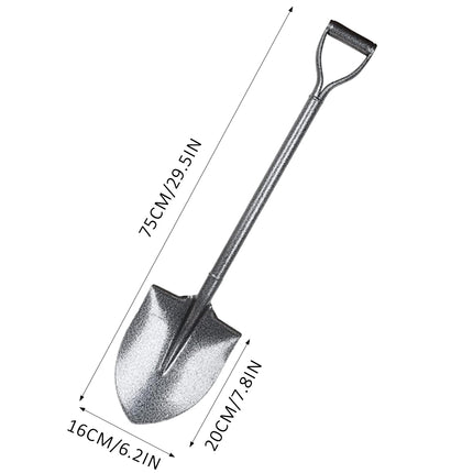 Full Steel Shovel Flood Control Garden Tool Heavy Duty Durable Sturdy Emergency