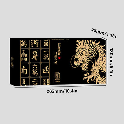 Portable 144PCS Universal Mahjong Set for Family Gatherings Home Entertainment