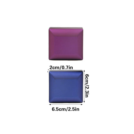 LED Light Jewellery Storage Box with Flip-Top Design for Ring