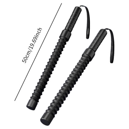 2PCS Fitness Cordless Resistance Training Rope Non Slip Handles Home Gym Workout