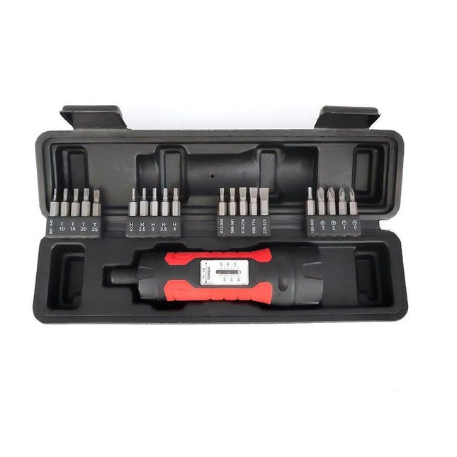 21PCS Adjustable Manual Torque Screwdriver Set Precision Calibrated Durable